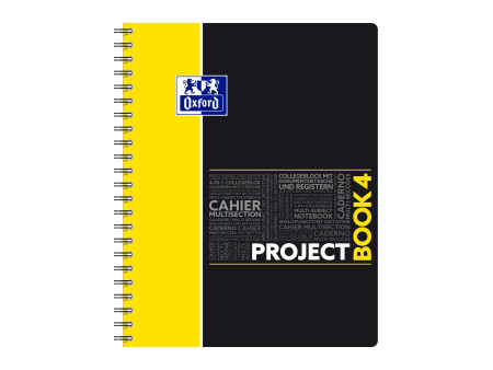 Oxford Etudiants Cahier 'PROJECTBOOK', A4+, seyès