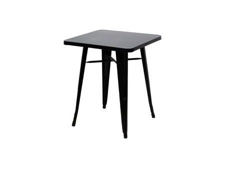 PAPERFLOW Table d'extérieur URBAN, 600 x 600 mm, noir