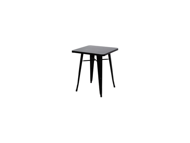 PAPERFLOW Table d'extérieur URBAN, 600 x 600 mm, noir
