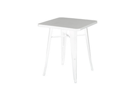 PAPERFLOW Table d'extérieur URBAN, 600 x 600 mm, blanc
