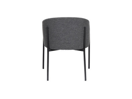 PAPERFLOW Fauteuil visiteur MILO, anthracite