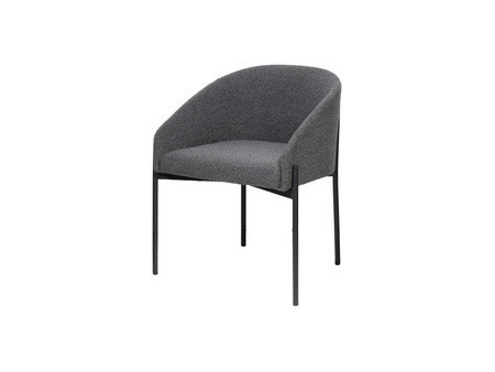 PAPERFLOW Fauteuil visiteur MILO, anthracite