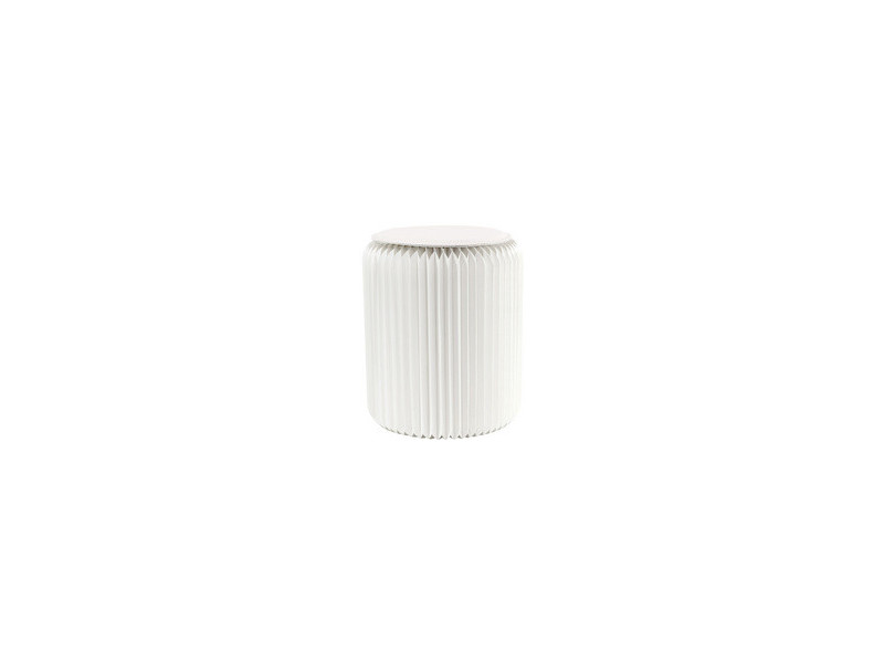 PAPERFLOW Tabouret pliable Flexistool, (H)420 mm, blanc