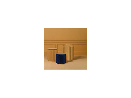 PAPERFLOW Tabouret pliable Flexistool, (H)420 mm, jaune