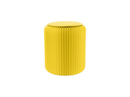 PAPERFLOW Tabouret pliable Flexistool, (H)420 mm, jaune