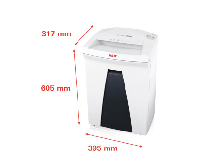 HSM Destructeur de documents SECURIO B24,particule:0,78x11mm