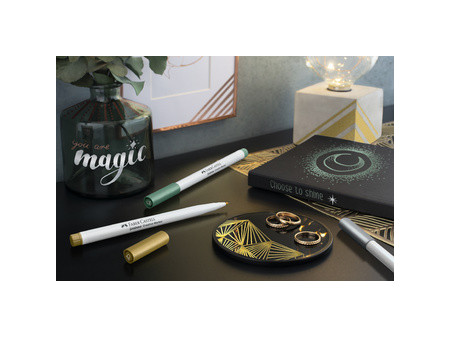FABER-CASTELL Creative Marker GOLDFABER, blister de 3