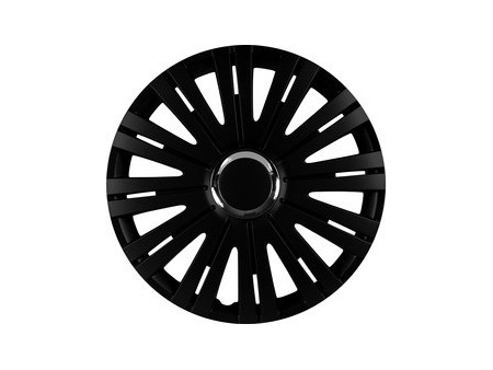IWH Enjoliveur 'Monaco', noir/chrome, 16' (40,64 cm)