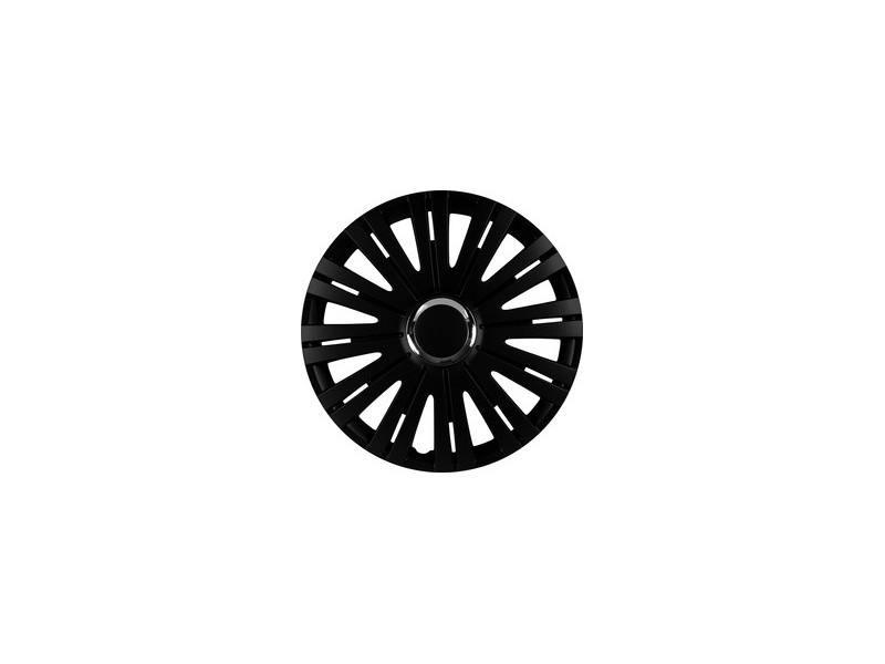 IWH Enjoliveur 'Monaco', noir/chrome, 16' (40,64 cm)