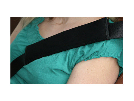 IWH Protection pour ceinture de sécurité Alcantara, set de 2