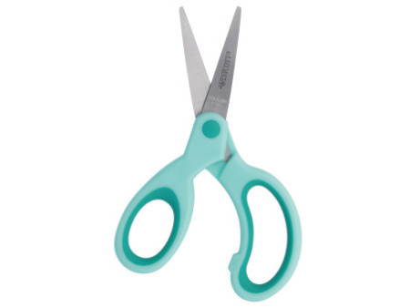 WESTCOTT Ciseaux Kids Softgrip, pointu, 130 mm, turquoise