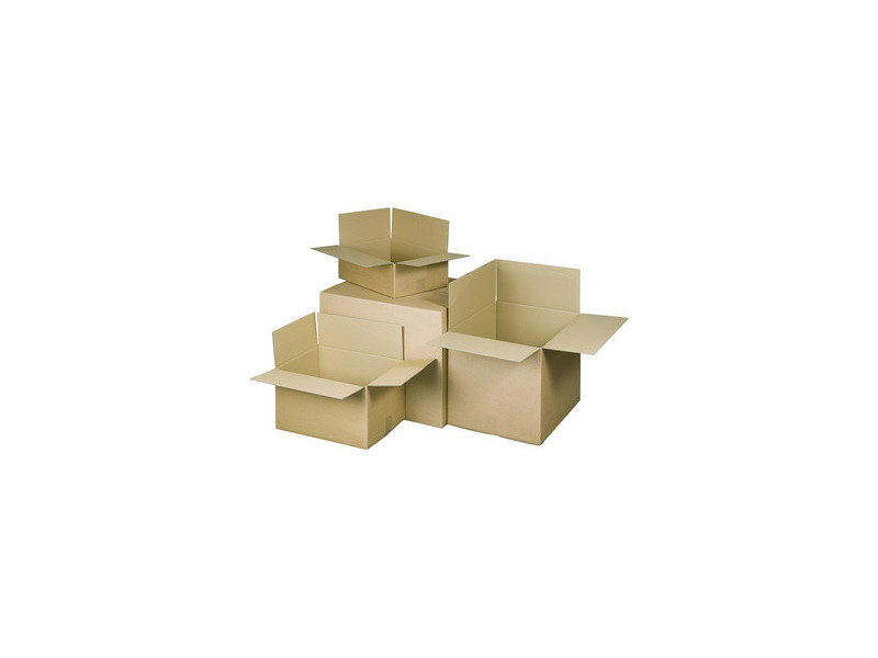 RAADHUIS Carton ondulé à plier, (L)305 x (P)220 x (H)250 mm