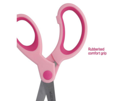 WESTCOTT Ciseaux Kids Softgrip, rond, 130 mm, rose