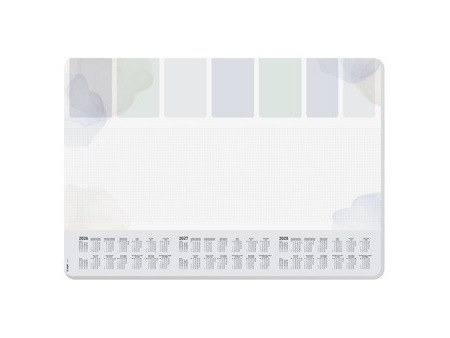 sigel Sous-main bloc papier 'Pastel Planner', 595 x 410 mm