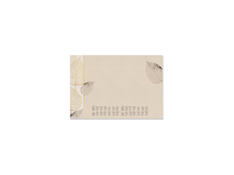 sigel Sous-main bloc papier 'Natural Leaves', 595 x 410 mm