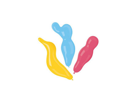 PAPSTAR Ballon de baudruche 'Figures', couleurs assorties