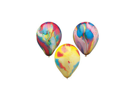 PAPSTAR Ballon de baudruche 'Multicolour', diamètre: 220 mm