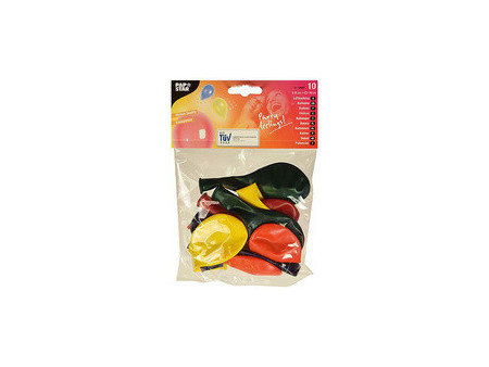 PAPSTAR Ballon de baudruche 'Crystal', couleurs assorties
