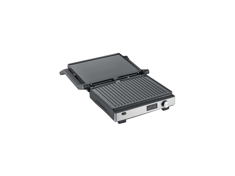 SEVERIN Grill électrique 3 en 1 SEVINI Flex, argent/noir