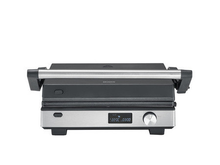 SEVERIN Grill électrique 3 en 1 SEVINI Flex, argent/noir