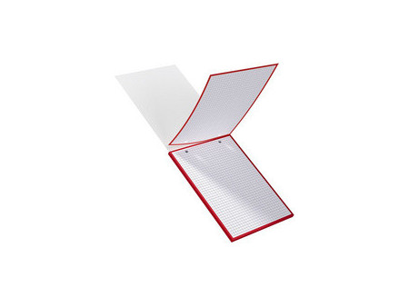 Oxford Bloc de fiches bristol, A5, quadrillé, blanc / jaune