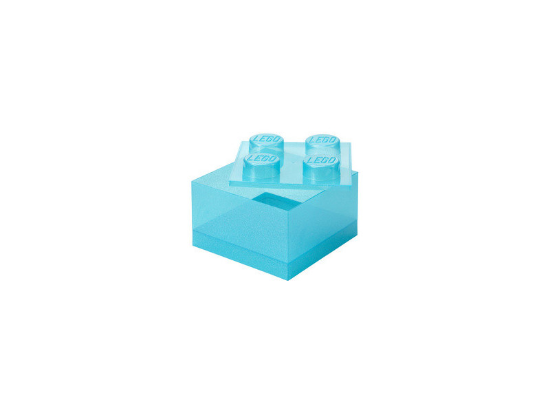 LEGO Brique de rangement STORAGE BRICK 4 GLITTER, violet