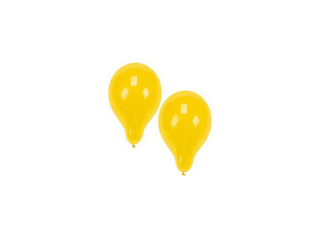 PAPSTAR Ballon de baudruche, pack de 100, jaune