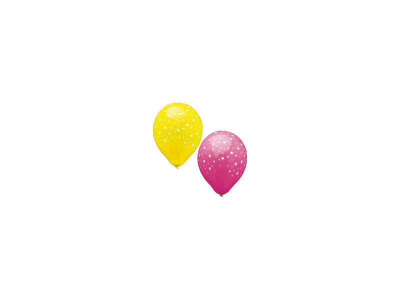 PAPSTAR Ballon de baudruche 'Stars', couleurs assortiess