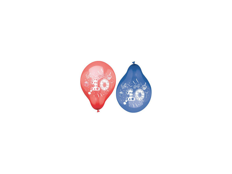 PAPSTAR Ballon de baudruche '7', rond, assorti