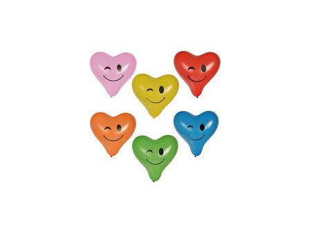 PAPSTAR Ballon de baudruche 'Blinky Heart', assorti