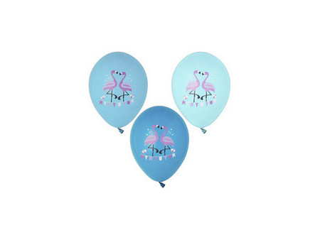 PAPSTAR Ballon de baudruche 'Flamingo', couleurs assorties