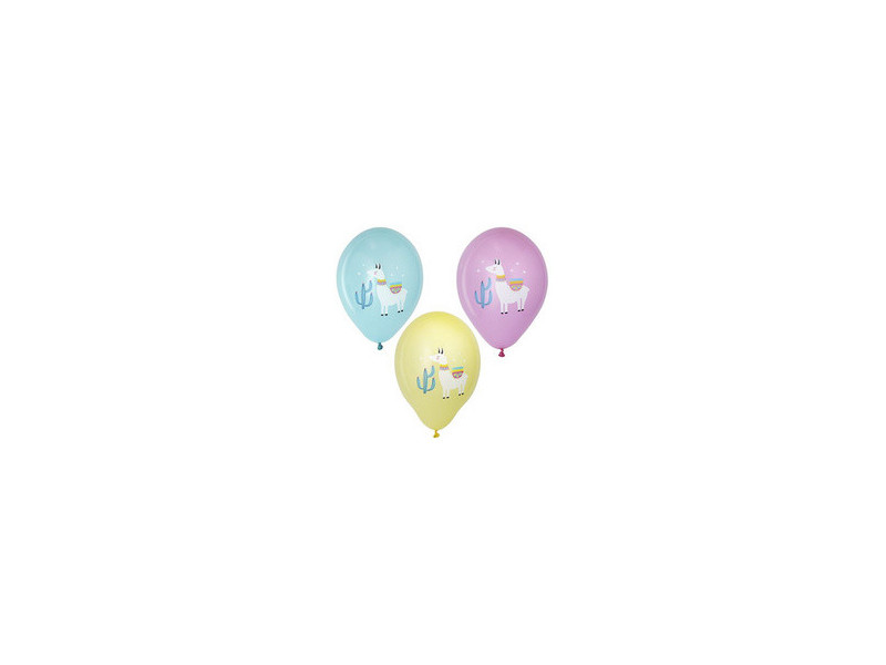 PAPSTAR Ballon de baudruche 'Lama', couleurs assorties