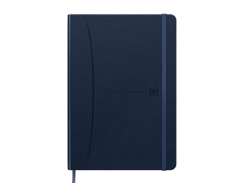 Oxford Carnet de notes Signature, A5, ligné, bleu