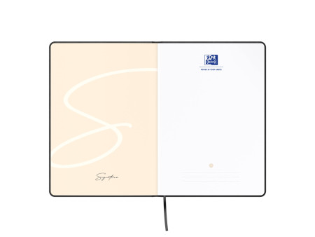 Oxford Carnet de notes Signature, A5, ligné, bleu