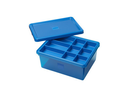 LEGO Boîte de tri et de rangement SORT & STORE MEDIUM, rouge