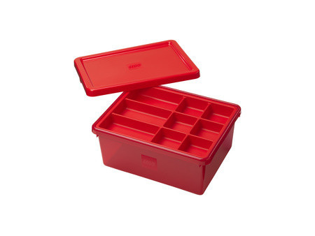 LEGO Boîte de tri et de rangement SORT & STORE MEDIUM, bleu