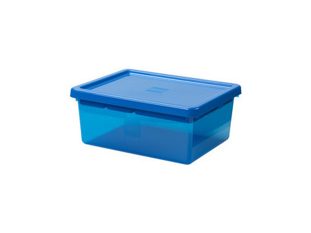LEGO Boîte de tri et de rangement SORT & STORE MEDIUM, bleu