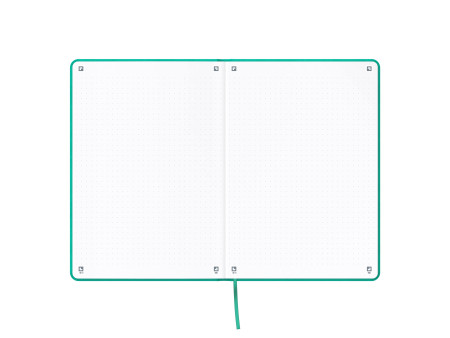 Oxford Carnet de notes Signature, A5, pointillé, turquoise