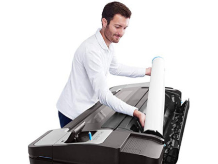 HP DesignJet T1700dr 44-in PS Printer