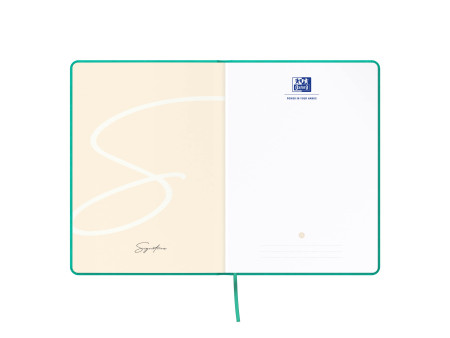 Oxford Carnet de notes Signature, A5, pointillé, turquoise