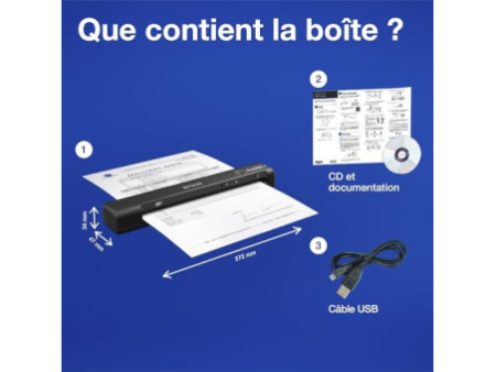 EPSON WorkForce ES-60W Sheetfed scanner