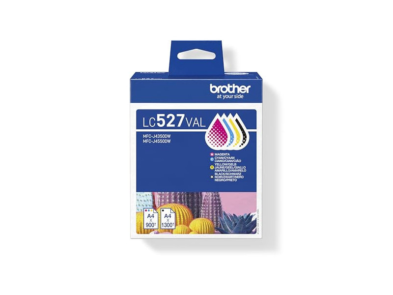 BROTHER Value pack CMYK up to 1 x 1 3 LC527VAL