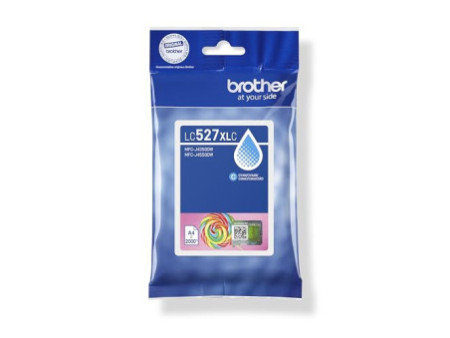 BROTHER Cyan high yield ink cartridge LC527XLC