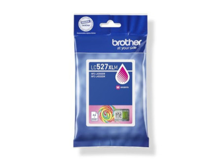 BROTHER Magenta high yield ink cartridge LC527XLM