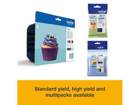 BROTHER Value pack high yield CMYK LC527XLVAL