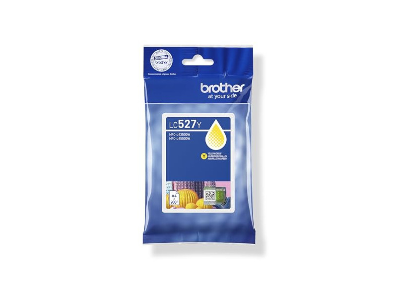 BROTHER Yellow standard ink cartridge LC527Y