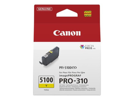 CANON PFI-5100 SERIES Yellow ink tank