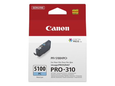 CANON PFI-5100 SERIES Photo Cyan ink