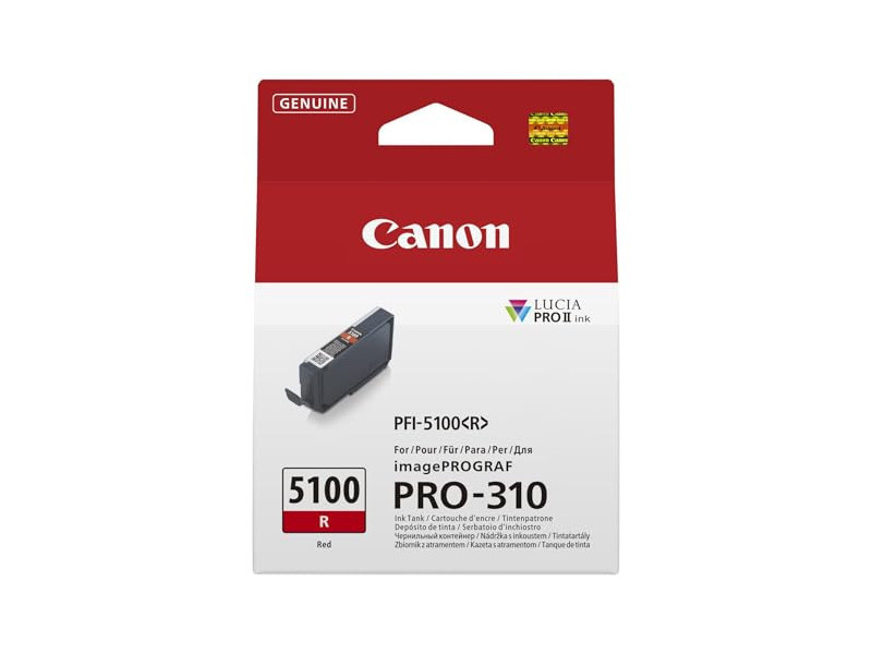 CANON PFI-5100 SERIES Red ink tank