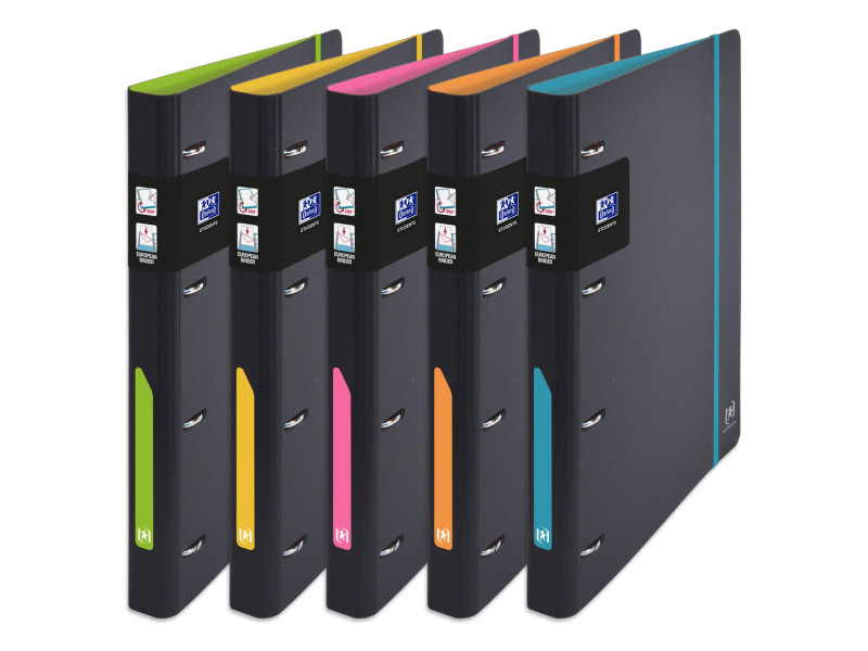 Oxford Classeur 'for Students', A4, 4 anneaux, assorti